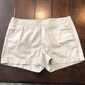 J Crew Nautical Style Khaki shorts